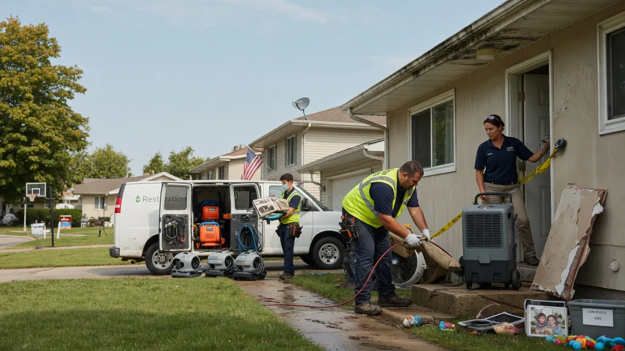 Water Damage Restoration in Bergland, MI near me